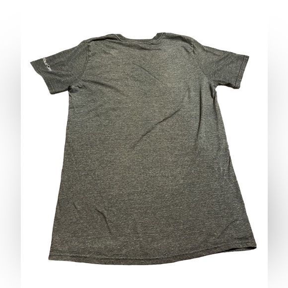 Gray, White, and Green “Social Good Vibes Only Blackbaud” Gildan T-shirt - Picture 2 of 3